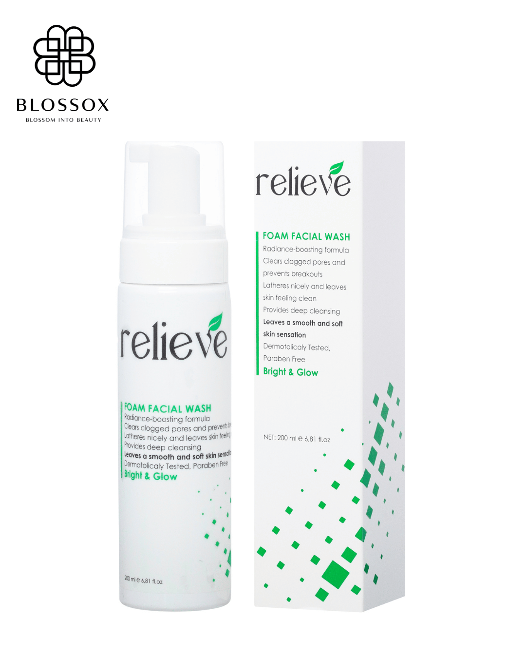 Relieve Foam Facial Wash – 200 ml