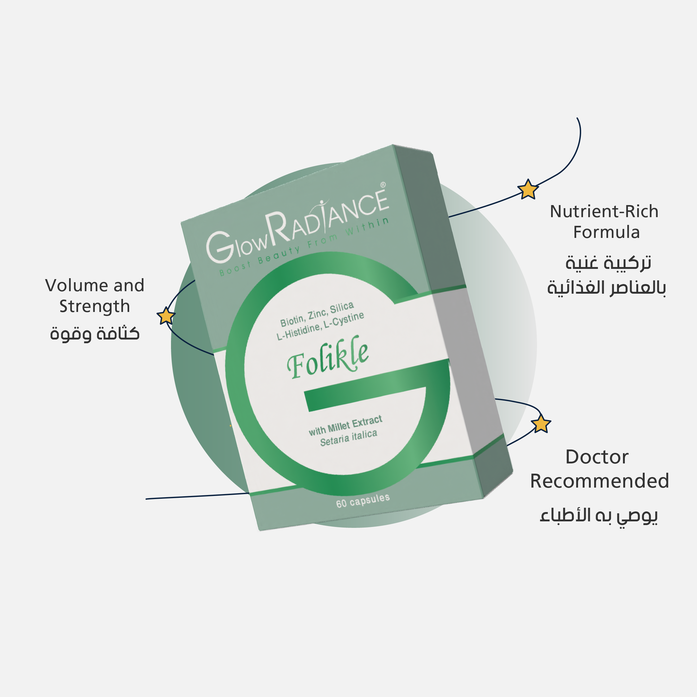 Folikle Capsule Buy 3 for 150