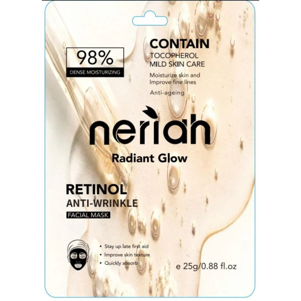 NERIAH RADIANTGLOW RETINOL FACIAL MASK