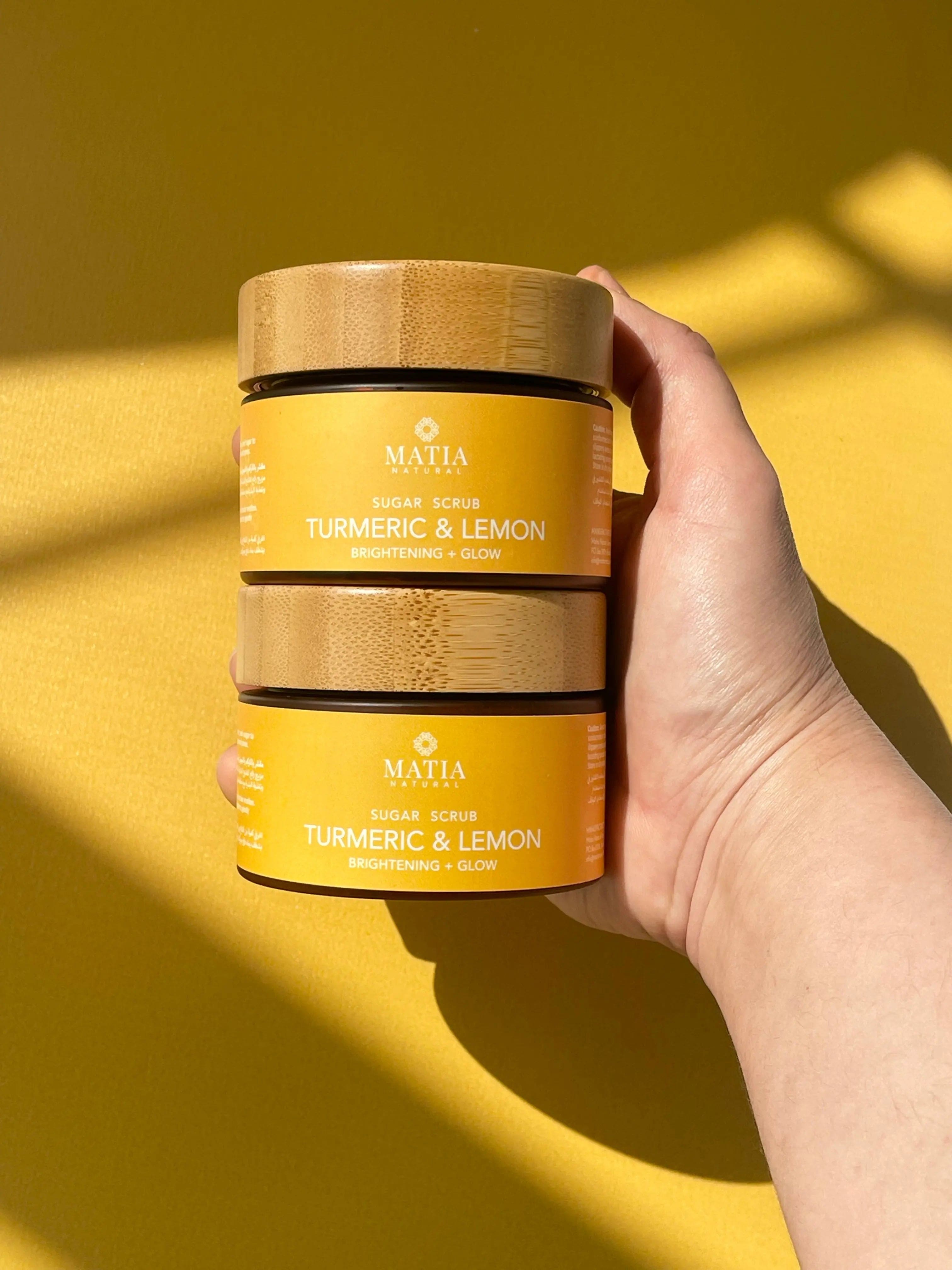 Lemon & Turmeric Scrub 2 - Pack
