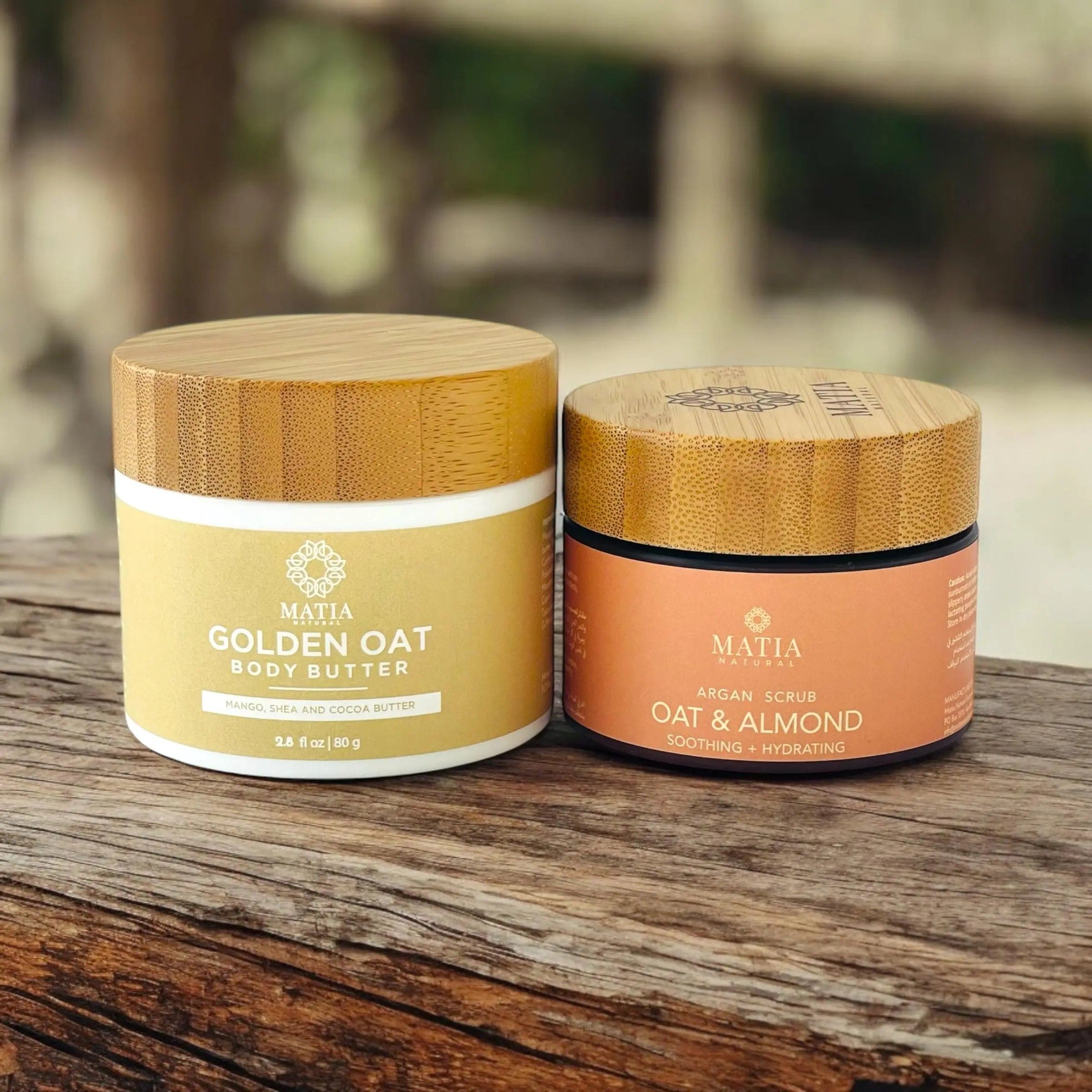 Oat Scrub & Body Butter Set