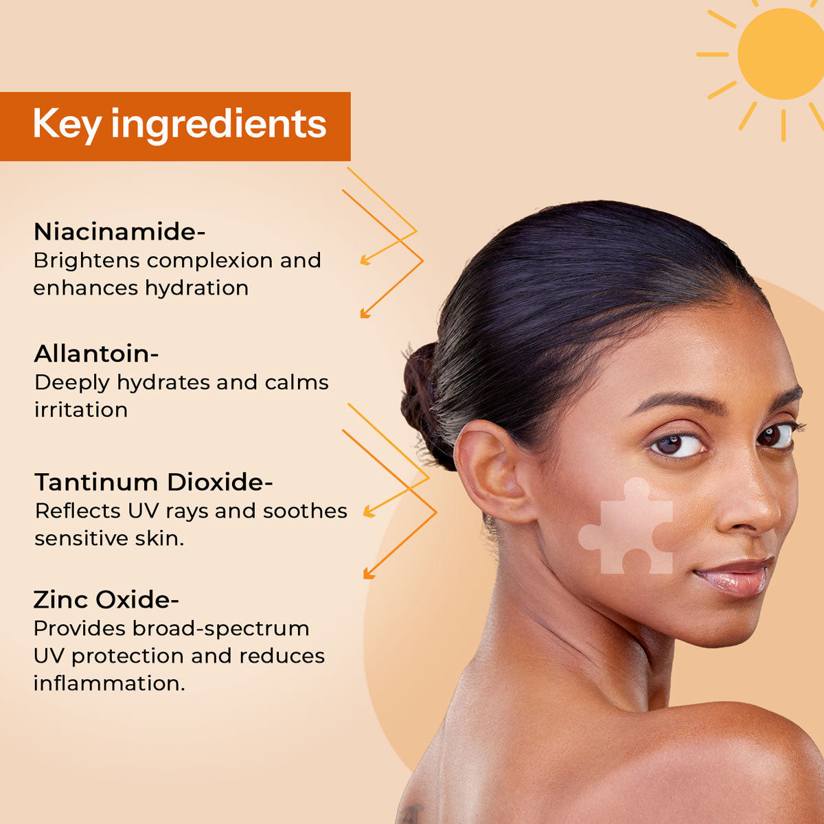 Skya Skin Brightening Cream & Oxybenzone & OMC Free Sunscreen Cream