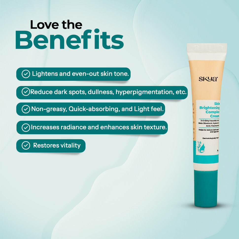 Skya Skin Brightening Cream & Oxybenzone & OMC Free Sunscreen Cream