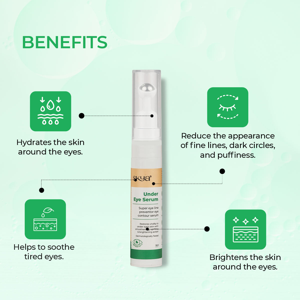 Skya Under Eye Serum & Skin Brightening Cream