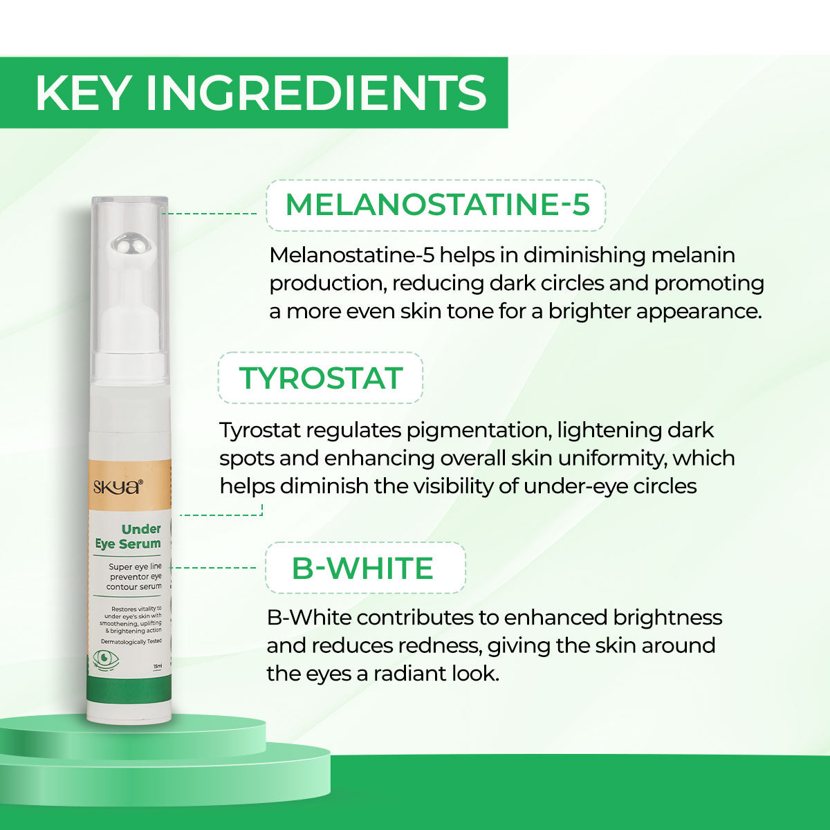 Skya Under Eye Serum & Skin Brightening Cream