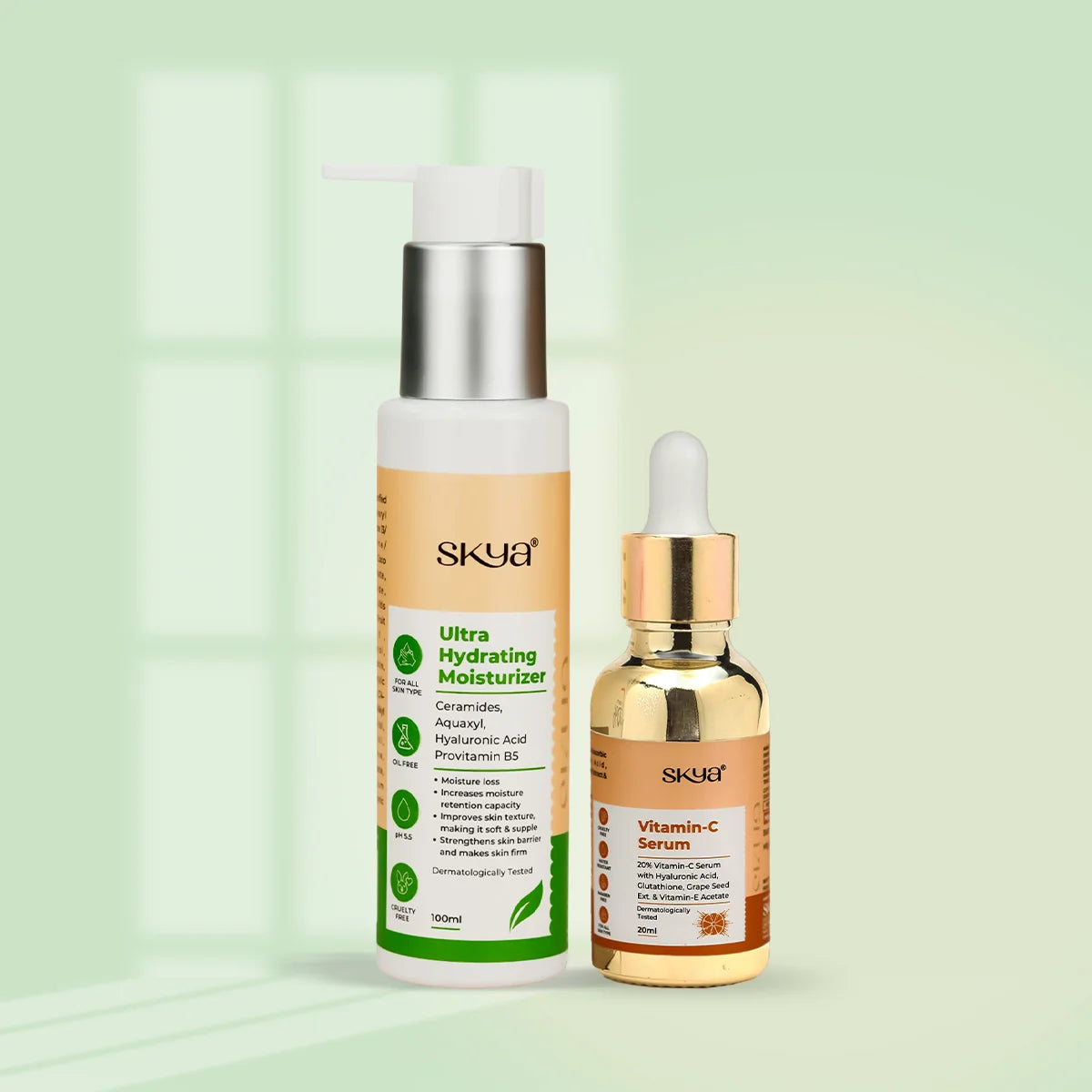 Skya Vitamin C Serum & Ultra Hydrating Moisturizer